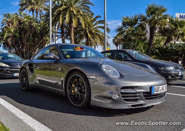 Porsche 911 Turbo spotted in Alicante, Spain