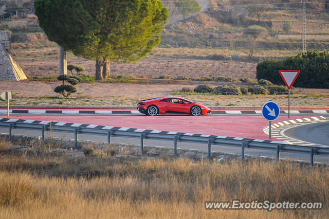 Lamborghini Huracan spotted in Pinoso, Spain