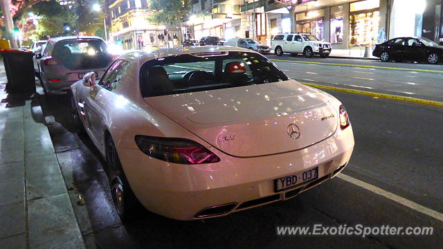 Mercedes SLS AMG spotted in Melbourne, Australia
