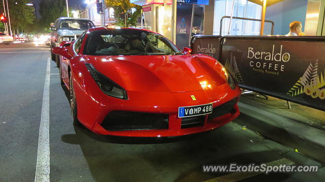 Ferrari 488 GTB spotted in Melbourne, Australia