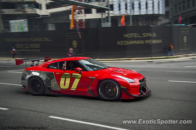 Nissan GT-R spotted in Kuala Lumpur, Malaysia