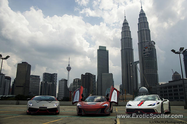 Mclaren 650S spotted in Kuala Lumpur, Malaysia