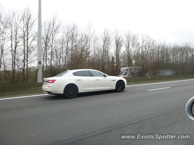 Maserati Quattroporte spotted in Leuven, Belgium