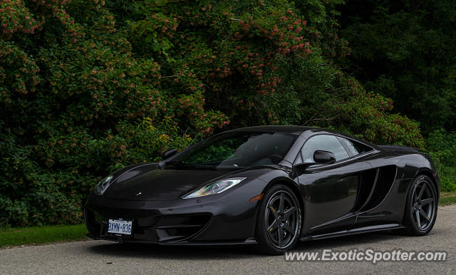 Mclaren MP4-12C spotted in Toronto, Canada