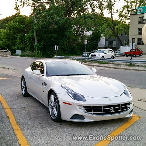 Ferrari FF spotted in Hartland, Wisconsin