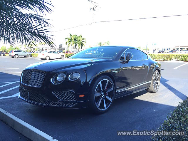 Bentley Continental spotted in Stuart, Florida