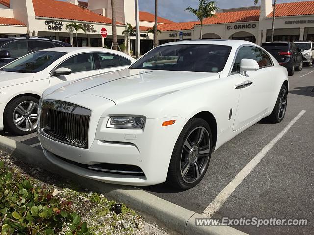 Rolls-Royce Wraith spotted in Jupiter, Florida