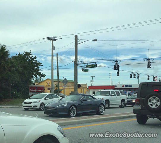 Aston Martin DB9 spotted in Jupiter, Florida