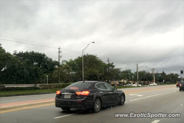 Maserati Ghibli spotted in Coconut Creek, Florida