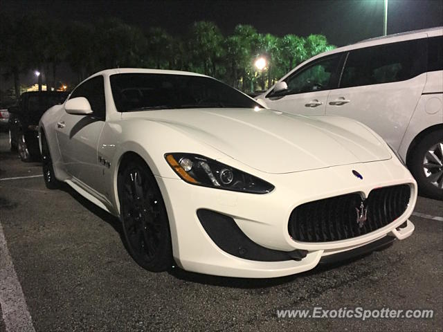 Maserati GranTurismo spotted in Sunrise, Florida