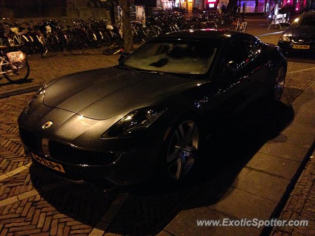 Fisker Karma spotted in Utrecht, Netherlands