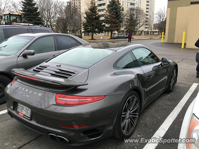 Porsche 911 Turbo spotted in Toronto, Canada
