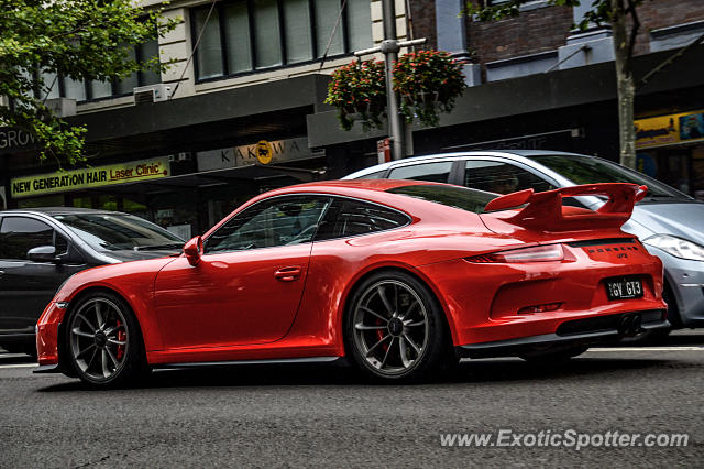 Porsche 911 GT3 spotted in Sydney, Australia