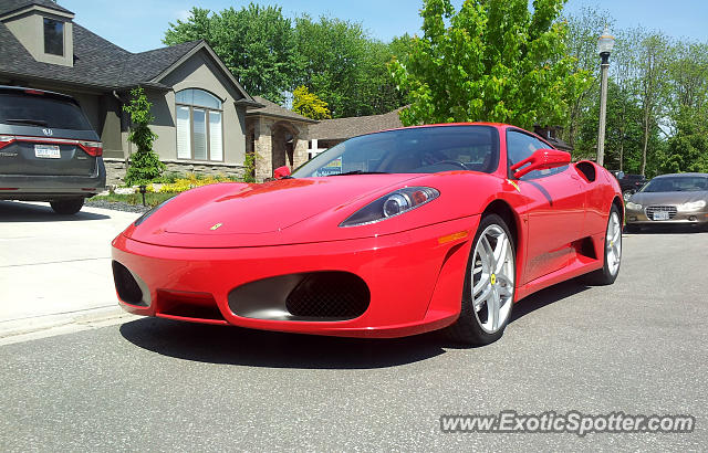 Ferrari F430 spotted in Windsor, Canada