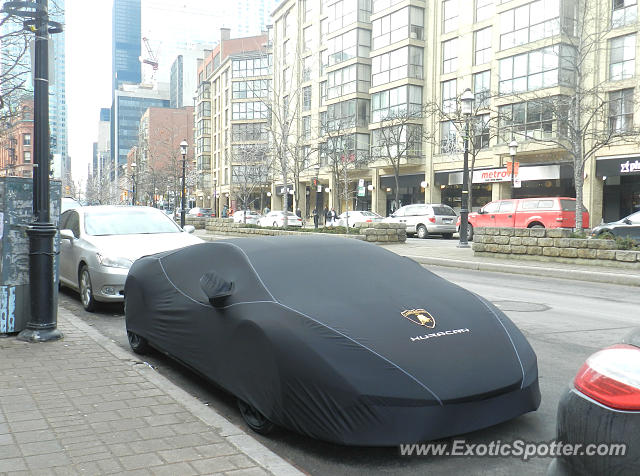 Lamborghini Huracan spotted in Toronto, Canada