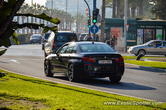 BMW M5 spotted in Alicante, Spain