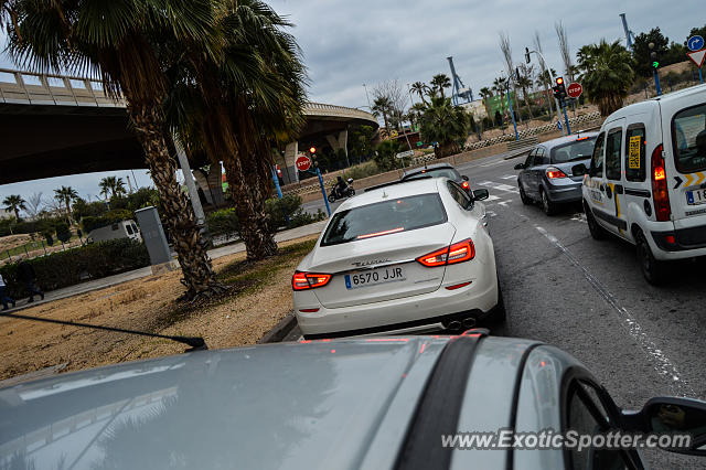Maserati Quattroporte spotted in Alicante, Spain