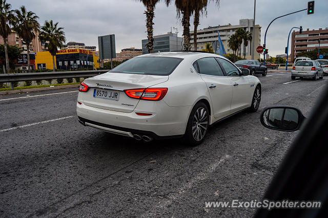 Maserati Quattroporte spotted in Alicante, Spain