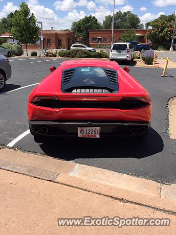 Lamborghini Huracan spotted in Santa Fe, New Mexico