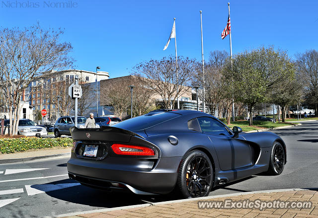 Dodge Viper spotted in Charlotte, North Carolina