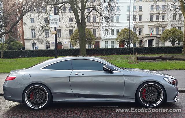 Mercedes S65 AMG spotted in London, United Kingdom