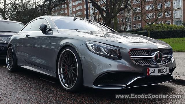 Mercedes S65 AMG spotted in London, United Kingdom