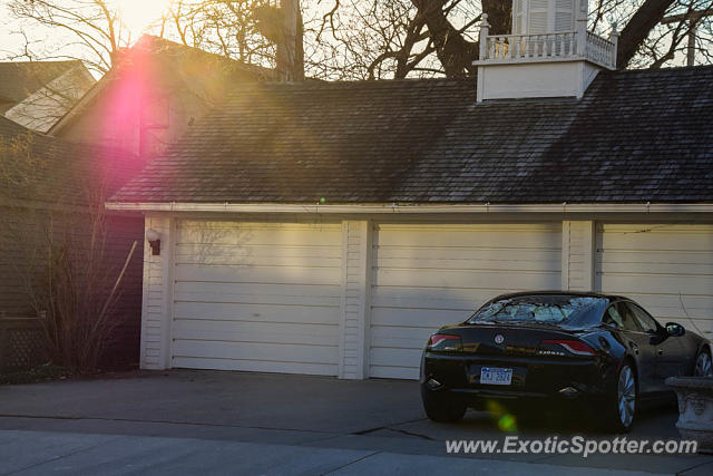 Fisker Karma spotted in Birmingham, Michigan