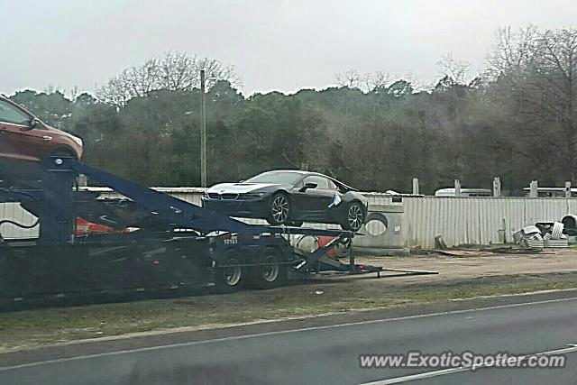 BMW I8 spotted in Panama City, Florida