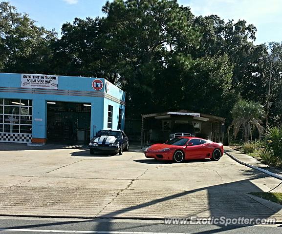 Ferrari 360 Modena spotted in Panama City, Florida