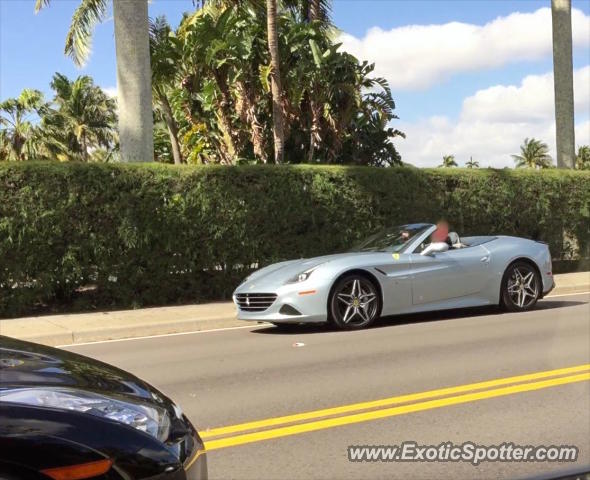 Ferrari California spotted in Palm Beach, Florida