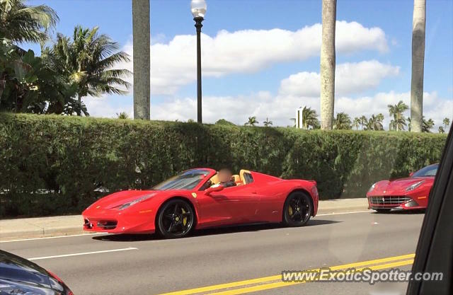 Ferrari F12 spotted in Palm Beach, Florida