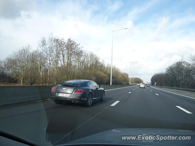 Bentley Continental spotted in Brussels, Belgium