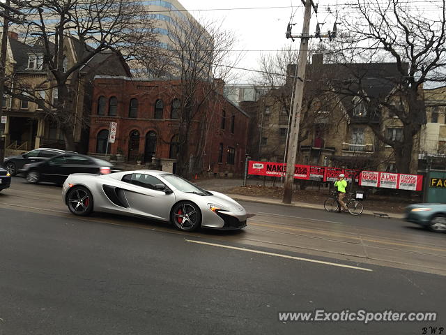 Mclaren 650S spotted in Toronto, Canada