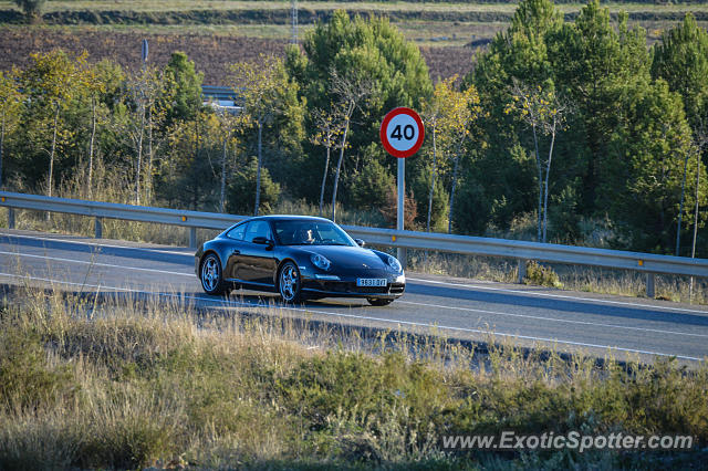 Porsche 911 spotted in Pinoso, Spain