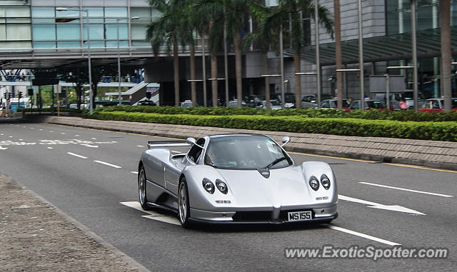 Pagani Zonda spotted in Hong Kong, China