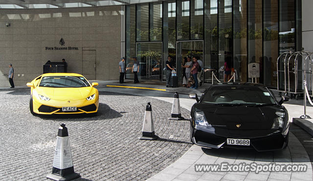 Lamborghini Gallardo spotted in Hong Kong, China