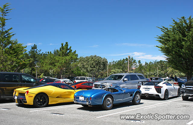 Ferrari LaFerrari spotted in Pebble Beach, California