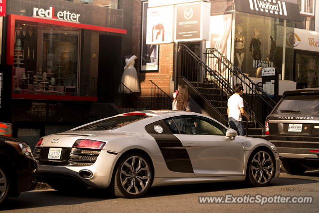 Audi R8 spotted in Toronto, Canada