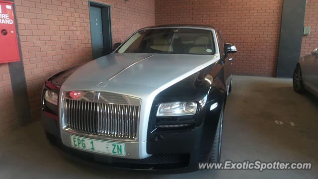 Rolls-Royce Ghost spotted in Sandton, South Africa