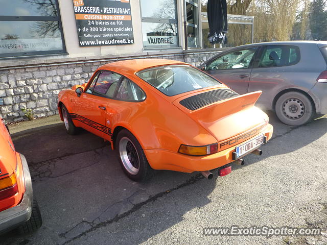 Porsche 911 spotted in Huy, Belgium