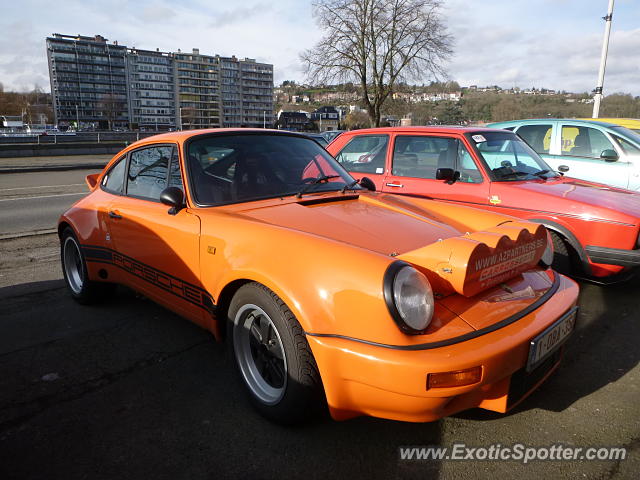 Porsche 911 spotted in Huy, Belgium