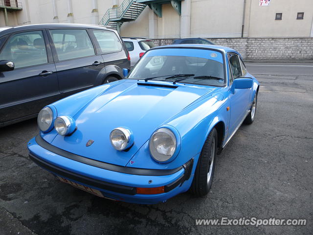 Porsche 911 spotted in Huy, Belgium