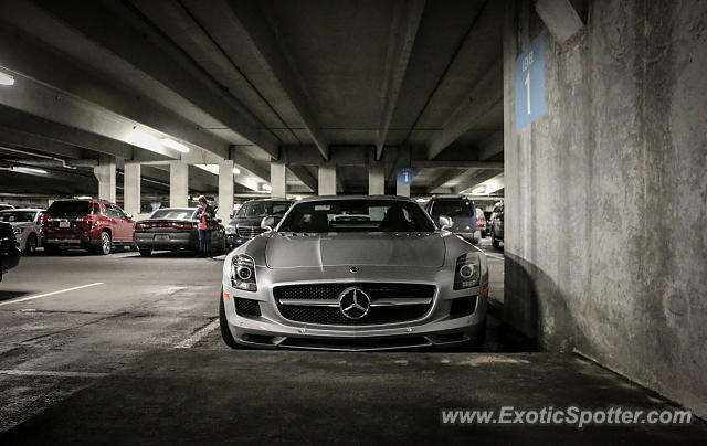 Mercedes SLS AMG spotted in Charlotte, North Carolina