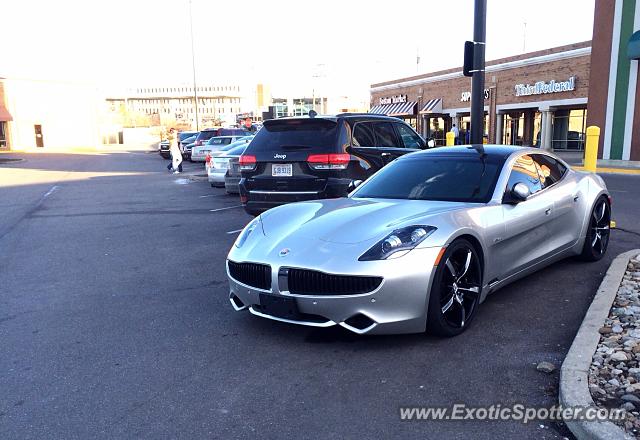 Fisker Karma spotted in Cincinnati, Ohio