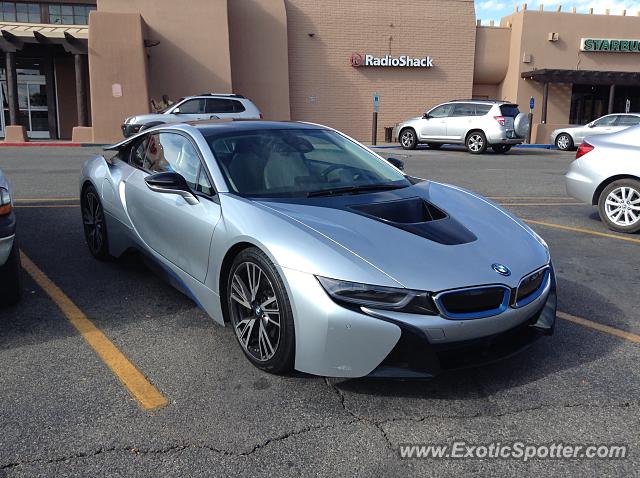 BMW I8 spotted in Santa Fe, New Mexico