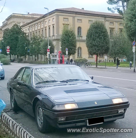 Ferrari 412 spotted in Bergamo, Italy