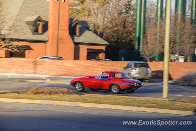 Jaguar E-Type spotted in Birmingham, Michigan