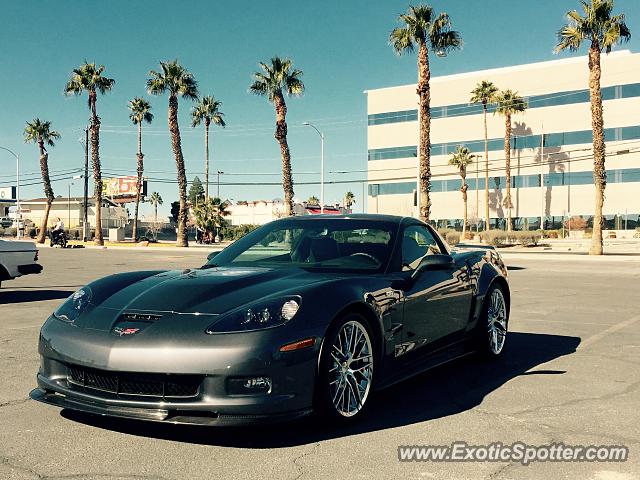 Chevrolet Corvette ZR1 spotted in Las Vegas, Nevada