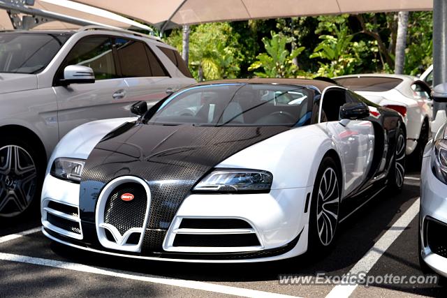 Bugatti Veyron spotted in Roquebrunne, France