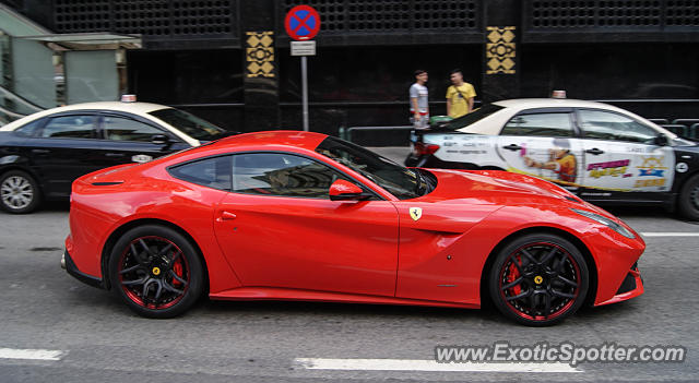 Ferrari F12 spotted in Macau, China